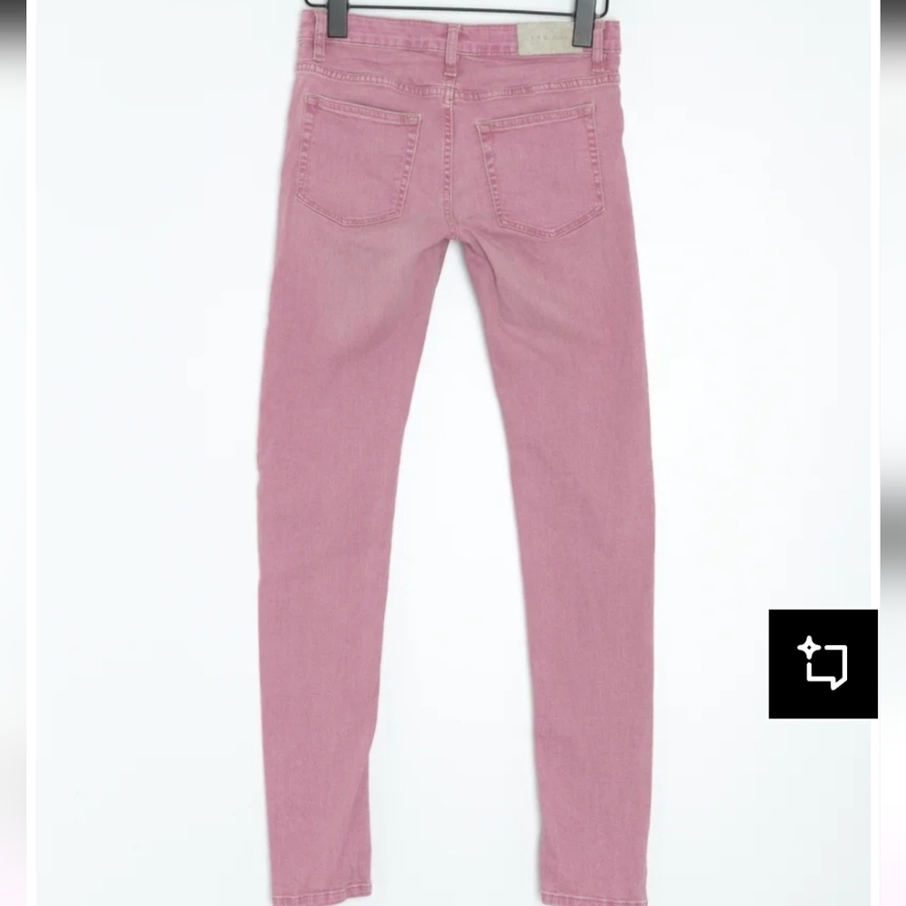 IRO JEANS PINK Narkyce Skinny in Old Pink JEANS Old Pink Size 25 - Picture 3 of 16